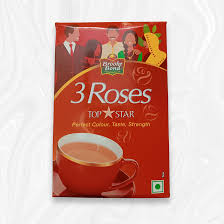 3 roses top star